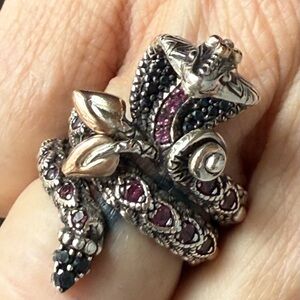 Barbara Bixby Snake Ring.